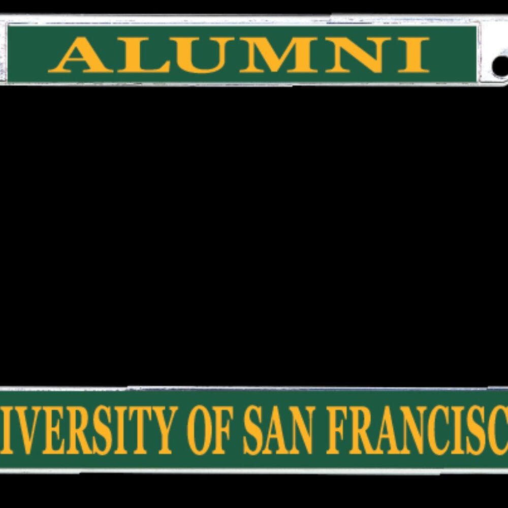 University San Francisco Alumni Metal License Plate Frame (Officially Licensed)